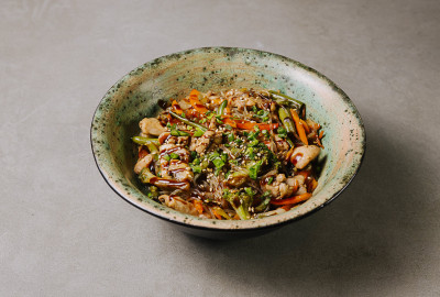 Фунчоза з куркою теріякі WOK