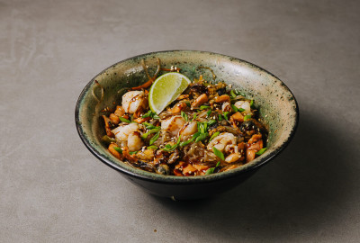Удон з морепродуктами теріякі WOK 